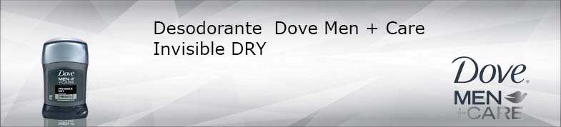Desodorante Dove Men + Care Invisible DRY