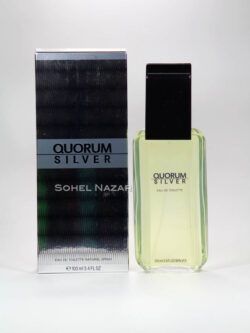 Eau De Toilette Natural Spray QUORUM SILVER.
