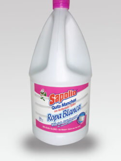 Quita Manchas Líquido con Abrillantador SAPOLIO.