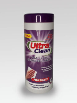 Toallitas Desinfectantes Lavanda Ultra Clean.