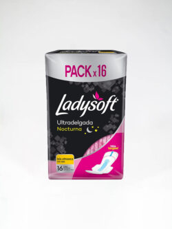 Toallas Femeninas con Alas LADYSOFT 16 Unidades.