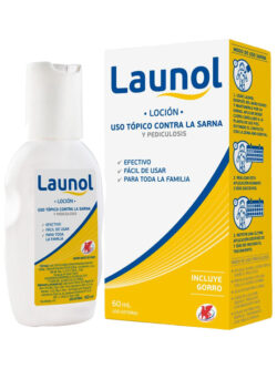 Loción Tópica Pediculicida LAUNOL 60ml.