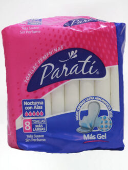 Toallas Nocturnas Femeninas con Alas PARATÍ.